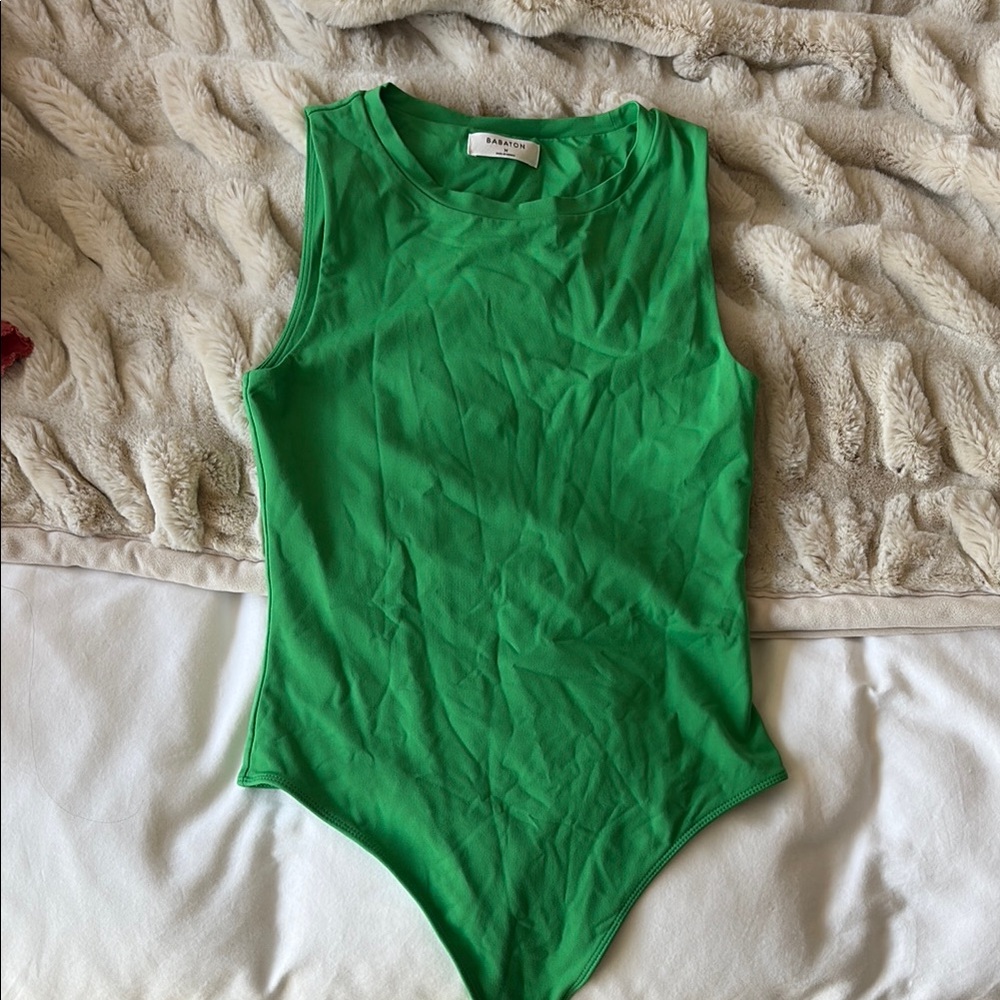 Babaton Green bodysuit